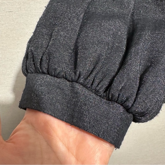 Design Today's black shimmery blazer - size large - Picture 5 of 6